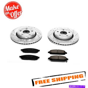 brake disc rotor �p���[�X�g�b�v1�N���b�NZ23�G�{�����[�V�����X�|�[�c�u���[�L�L�b�g05-10�W�[�v�O�����h�`�F���L�[ Power Stop 1-Click Z23 Evolution Sport Brake Kit for 05-10 Jeep Grand Cherokee�y���s�A���i�z
