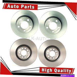 brake disc rotor AEfBTT 2000-2006p̃fBXNu[L[^[̃u{tgA4 Brembo Front Rear 4 Of Disc Brake Rotors For Audi TT 2000-2006