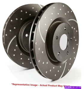 brake disc rotor 99-05Vo[hEBC GDX|[cãtg[^[ - VG-Savana2500 EBC GD Sport Grooved Front Rotors for 99-05 Silverado - Sierra - Savana 2500