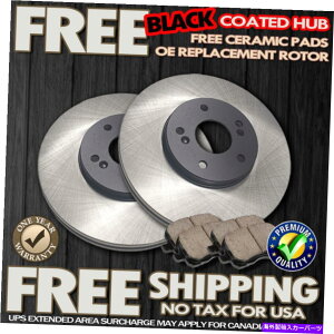 brake disc rotor O1193�t�����g�u���b�N�u���[�L���[�^�[2011�N�̃Z���~�b�N�p�b�h2012 Lincoln MKS MKT 12.81  O1193 FRONT Black Brake Rotors Ceramic Pads FOR 2011 2012 Lincoln MKS MKT 12.81�y���s�A���i�z