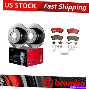 brake disc rotor 2006Ñu{J[[t@[tgu[L[^[ƃZ~bNu[Lpbh Brembo for 2006 Lincoln Zephyr Front Brake Rotors & Ceramic Brake Pads