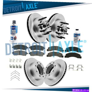 brake disc rotor �u���[�L���[�^�[ +�p�b�h�t�H�[�hF-350 SD�t�����g�����A�u���[�L���[�^�[���p�b�h2WD ABS Brakes Rotors + Pads Ford F-350 SD Front & Rear Brake Rotor & Pad 2WD ABS�y���s�A���i�z