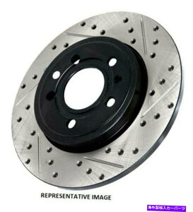 brake disc rotor STOPTECH SPORTXbg/hu[L[^[BʉE-127.61116R Stoptech Sport Slotted/Drilled Brake Rotor; Front Right - 127.61116R