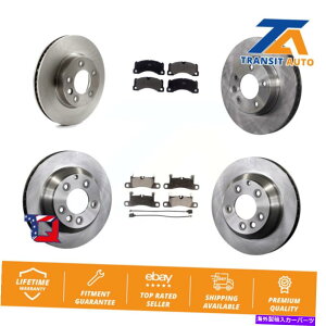 brake disc rotor tgAu[L[^[16-17tHNX[QgDAOp̃tgAu[L[^[Z~^bNpbhLbgi6PCj Front Rear Brake Rotors Semi-Metallic Pad Kit (6Pc) F