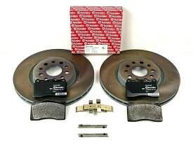 brake disc rotor SHW 06-10 BMW M5 5.0l Maserati Ghibli & Quattroporte Base Front Brake Pads & Rotors