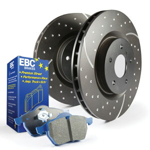 brake disc rotor hawk�p�t�H�[�}���XHTS440607-18 SILVERADO1500 EBC Brake Kit S6 Kits Bluestuff and GD Rotors