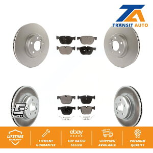brake disc rotor �p���[�X�g�b�vK6514-26Z2619���N�T�XRC350F 3.5L Front Rear Coated Disc Brake Rotors And Semi-Metallic Pads Kit For BMW X5 X6�y���s�A���i�z