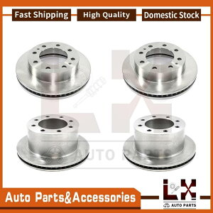 brake disc rotor 2006 2007NCX[PTN[U[hXbgu[L[^[Z~bNBLK 4PCS DuraGo Disc Brake Rotor Front Rear Fits Express 3500 Chevrolet 2003-2008
