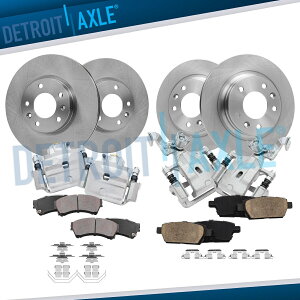 brake disc rotor ebc�u���[�LS13KF1775S13 Front & Rear Rotors Calipers Brake Pads for 2006 - 2012 Ford Fusion Lincoln MKZ�y���s�A���i�z