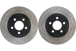 brake disc rotor ebc�u���[�LS2KF1429S2�L�b�gGreenStuff2000 Rear PAIR Stoptech Disc Brake Rotor for 2005-2008 Dodge Magnum (43947)�y���s�A���i�z