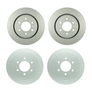 brake disc rotor Bosch QuietCast Front 349mmLear 347mmfBXNu[L[^[LbgFord F-150 V8 Bosch QuietCast Front 349mm & Rear 347mm Disc Brake Rotors Kit For Ford F-150 V8