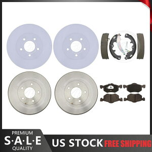 brake disc rotor Ford Escape 2007R[eBOu[L[^[h +^bNpbhƃu[LV[Y Fits Ford Escape 2007 Coated Brake Rotors & Drums + Metallic Pads & Brake Shoes