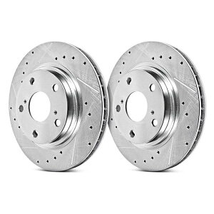 brake disc rotor �t�H�[�hE-450�̃X�[�p�[�f���[�e�B03-07�u���[�L���[�^�[�p���[��~�i�����\ For Ford E-450 Super Duty 03-07 Brake Rotors Power Stop Evolution Performance�y���s�A���i�z