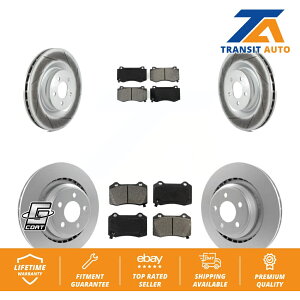 brake disc rotor 2000年年2004年のアウディA6 quattro 4.2L w/ラウンドラウンドff+rドリルローターとパッド Front Rear Coat Brake Rotor Semi-Metallic Pad Kit For Dodge Charger Chrysler 300