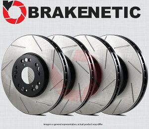 brake disc rotor ebc�u���[�LPNS4KF1230 S4�L�b�g���b�h�X�^�b�t�����USR���[�^�[-Import�A�b�v�O���[�h�L�b�g [FRONT + REAR] BRAKENETIC PREMIUM SLOTTED Brake Disc Rotors BPRS85049�y���s�A���i�z