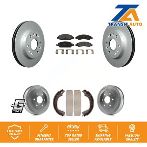 brake disc rotor CtBjeBpptgtgu[L[^[ƃZ~bNLbgQ70lg37Y350z370z Front Rear Coated Brake Rotor Semi-Metallic Pad Drum Kit For Chevrolet Silverado