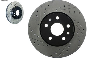 brake disc rotor hkc5344.418z�^�����X�g���[�g���[�^�[�^�����X�g���[�g���[�^�[�u���[�L�p�b�h�L�b�gcr-z rsx�ɂɂ��� Front PAIR Stoptech Disc Brake Rotor for 2011 Saab 9-5 (46686)�y���s�A���i�z