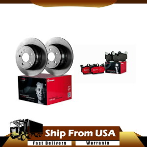 brake disc rotor u{3xAfBXNu[L[^[fBXNu[LpbhZbgtBbg2011 BMW 135i_wt Brembo 3X Rear Disc Brake Rotor Disc Brake Pad Set Fits 2011 BMW 135i_WT