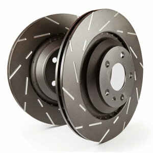 brake disc rotor EBC S2KF1197 EBC For Chevy Express 1500 2009 - 2014 Front Brake Rotor USR Hybrid - Slotted�y���s�A���i�z