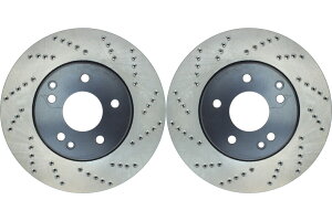 brake disc rotor �X�e�[�W10�L�b�gGreenStuff2000 Front PAIR Stoptech Disc Brake Rotor for 1996-1997 Mercedes-Benz E300 (45956)�y���s�A���i�z