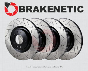 brake disc rotor Decela-Rotors and Pads 55097-020 [FRONT+REAR] BRAKENETIC PREMIUM GT SLOTTED Brake Disc Rotors 2WD BPRS88600�y���s�A���i�z