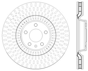 brake disc rotor 2004 2005 2006�|���V�F�J�C�G���h�����X���b�g�Z���~�b�Nblk f StopTech 128.33134L Sport Cross-Drilled Disc Brake Rotor�y���s�A���i�z
