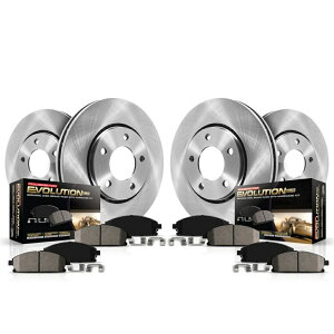 brake disc rotor �X�e�[�W13�L�b�g�L�b�g�X�^�b�trk���[�^�[ Power Stop Brake Kit For Hyundai Sonata 2016-2019 - Front & Rear Autospecialty�y���s�A���i�z