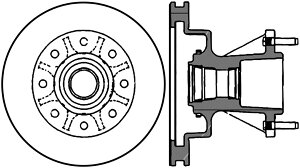 brake disc rotor STOPTECH PN 905.42021 StopTech 126.65074CSR Sport Cryo-Treated Slotted Disc Brake Rotor