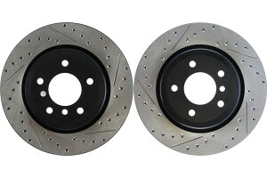 brake disc rotor EBC�u���[�LPNS2KF1381 S2�L�b�gGREENSTUFF2000 Rear PAIR Stoptech Disc Brake Rotor for 2010-2015 BMW X1 (42757)�y���s�A���i�z