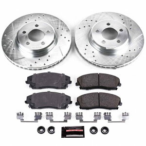 brake disc rotor [�t���L�b�g]�����h�����h�����X���b�g���[�^�[��bbcc.44129.02 Power Stop Brake Kit For Chrysler 300 2005-2020 Front Z23-Evolution Sport�y���s�A���i�z