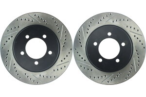 brake disc rotor ���S���i�i�p�t�H�[�}���X�f�B�X�N�u���[�L�p�b�h906.40020 DAC Front PAIR Stoptech Disc Brake Rotor for 2002-2005 Mercury Mountaineer (45728)�y���s�A���i�z