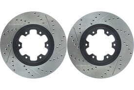 brake disc rotor 2007-08インフィニティG3508-13 G37 D32-476-Pの330mmダイヤモンド Front PAIR Stoptech Disc Brake Rotor for 1998-2004 Nissan Pathfinder (45622)