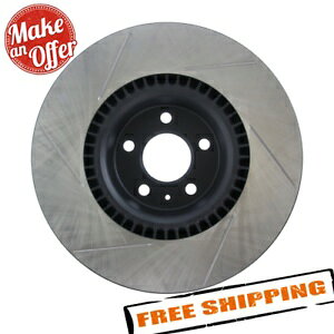 brake disc rotor SL600 2004-2009 StopTech Sport Slotted 1-Piece Front Driver Side Brake Rotor for 17-18 Audi A6�y���s�A���i�z