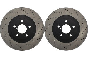 brake disc rotor �V�{���[�C���p���V�{���[�̃p���[�u���[�L2006�N07 08 09 2010�Nz26�X�g���[�g�X�g���[�g Front PAIR Stoptech Disc Brake Rotor for 2004-2006 Subaru Baja (46534)�y���s�A���i�z