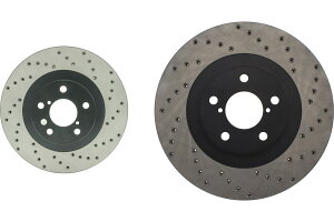brake disc rotor sp�p�t�H�[�}���X�V���o�[�s�[�N�V���o�[�s�[�N298mm�u���[�L���[�^�[1997-04�|���V�F Front PAIR Stoptech Disc Brake Rotor for 2003-2006 Subaru Baja (46530)�y���s�A���i�z