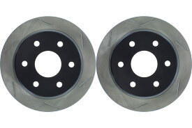 brake disc rotor AR8551XPR PowerStop 2 Rear PAIR Stoptech Disc Brake Rotor for 2000-2002 Chevrolet Tahoe (43612)