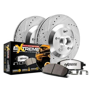 brake disc rotor BMW 34212282303�p�ɃN���X�h����������oem oem�f�B�X�N328mm 328mm For Ford F-150 87-93 Brake Kit Power Stop 1-Click Extreme Z36 Truck & Tow�y���s�A���i�z