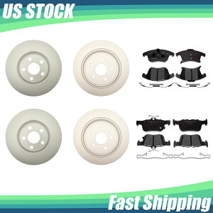 brake disc rotor {oemfBXNfBXNu[L[^[[^[E360mmNXhbmwp For Lincoln MKZ 2019 2018 2017 Front Rear Kit Coated Brake Rotors Ceramic Pads