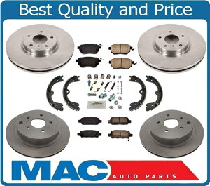 brake disc rotor �p���[crk944Z23 Front Rear Brake Rotors Brake Pads for Nissan Maxima 04-08 Nissan Murano 05-07�y���s�A���i�z