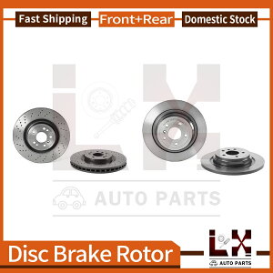 brake disc rotor irQ[^[07-11 Front & Rear Brembo Coated OE Brake Rotors Set For 2012-2015 Mercedes-Benz ML250