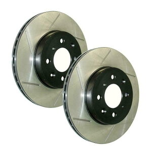 brake disc rotor frt�f�B�X�N�u���[�L���[�^�[09.c405.13 StopTech Power Slot Front Brake Rotors for 08-14 Evolution Evo X - 126.46076S