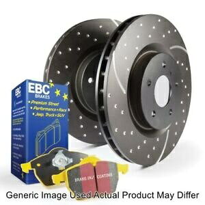 brake disc rotor パワーパワーcrk1378 Z23 EBC S5KR1138 Rear S5 Kits Yellowstuff & GD Rotors For 2005-2009 LR3