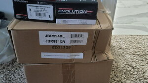 brake disc rotor F-150のためのHawk Talon 17-20 Ford w/ Electric Parkブレーキが曲がっています... All in one Box-Z23-1212, Z23-1210, JBR1303XL, JBR1370XL Brake pad and Rotors kit