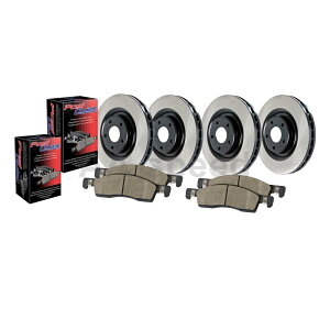 brake disc rotor �f�B�X�Nur1226�t�����gusr���[�^�[89 thru 95 1X Disc Brake Pad and Rotor Kit Front and Rear Centric Parts For 2003-2009 E320�y���s�A���i�z