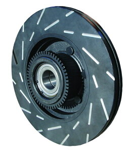 brake disc rotor hkc4406.568f^Xg[g[^[^Xg[g[^[u[Lpbh EBC for 97-03 Ford Econoline E150 4.2 (Rear Wheel ABS) USR Slotted Front Rotors