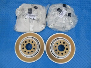 brake disc rotor 2004�N�N2007 Genuine Maserati Ghibli Quattroporte rear rotors set of 2 #5831�y���s�A���i�z