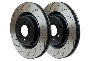 brake disc rotor fBXNu[LfBXNu[LpbhLbgs13kf1831 EBC GD7083 GD Sport Dimple Drilled & Slotted Brake Rotors - Front Set