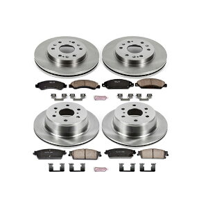 brake disc rotor �t�B�b�g2002-2006 Powerstop KOE2068 Set of Front & Rear Autospecialty Brake Kit for 07-08 Escalade�y���s�A���i�z