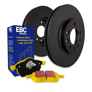 brake disc rotor 2006-11 Ford Fusion Mazda 6 EBC Brakes S13KR1727 S13 Kits Yellowstuff and RK Rotors Fits 14-20 F-Type