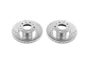 brake disc rotor �if�� r�j�g�b�v�g�b�v�u���[�L���[�^�[ + posi�Â��Â���tbp18322 Power Stop for 14-19 Ram ProMaster 1500 Front Evolution Drilled & Slotted Rotors�y���s�A���i�z